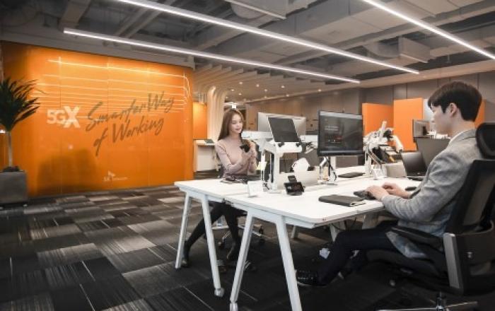 SKT, 삼성전자·시스코와 5G 스마트오피스 드림팀 결성