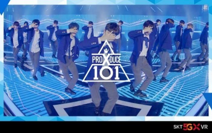 SKT, 인기 아이돌 프로그램 ‘프로듀스 X 101’ VR 영상 독점 제공