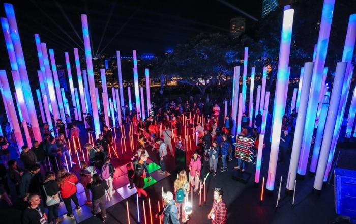 호주 최대 빛 축제 ‘비비드 시드니’에 ‘삼성 일렉트릭 플레이그라운드’ 오픈
